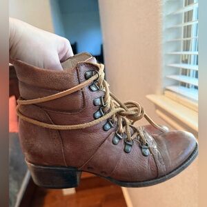 Freebird by Steven Gage Lace Up Boots